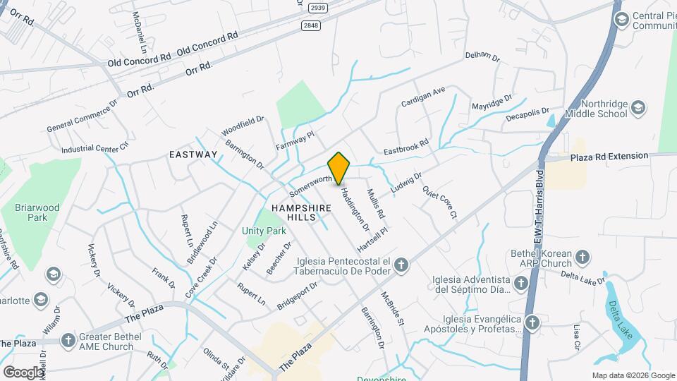 5816 Haddington Dr Map and Location Details