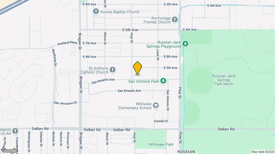 4319 San Roberto Ave Map and Location Details