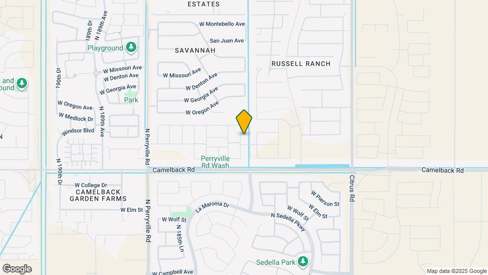 5127 N 183rd Dr Map and Location Details
