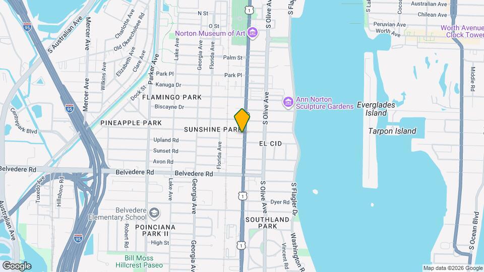 2309 S Dixie Hwy Map and Location Details