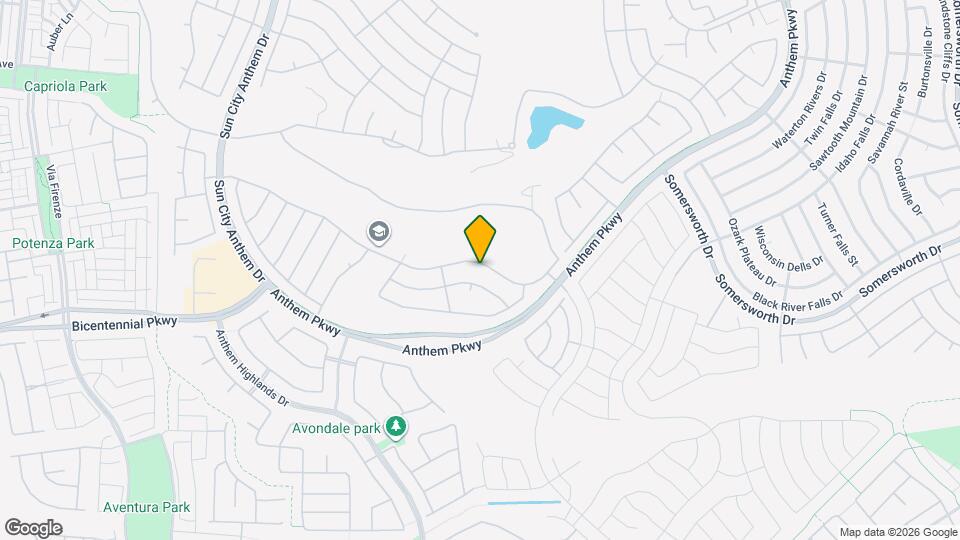 2805 Foxtail Creek Ave Map and Location Details