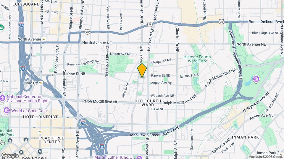 452 Latta St NE Map and Location Details