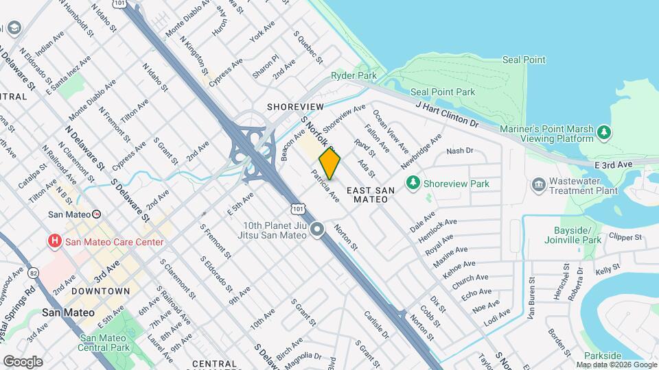 725 Patricia Ave Map and Location Details