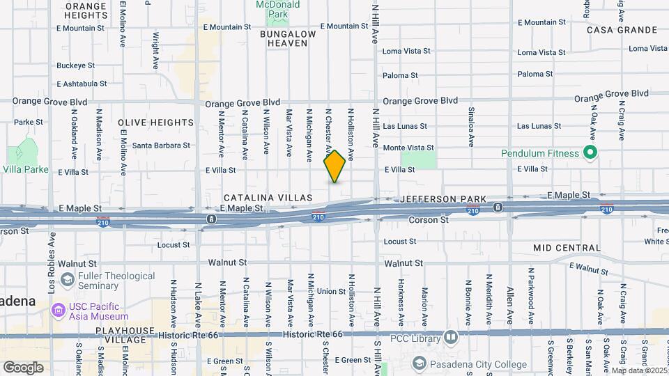 430 N Chester Ave Map and Location Details