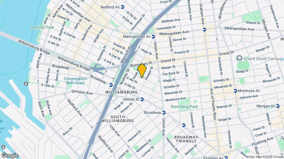 352 S 3rd St Map and Location Details