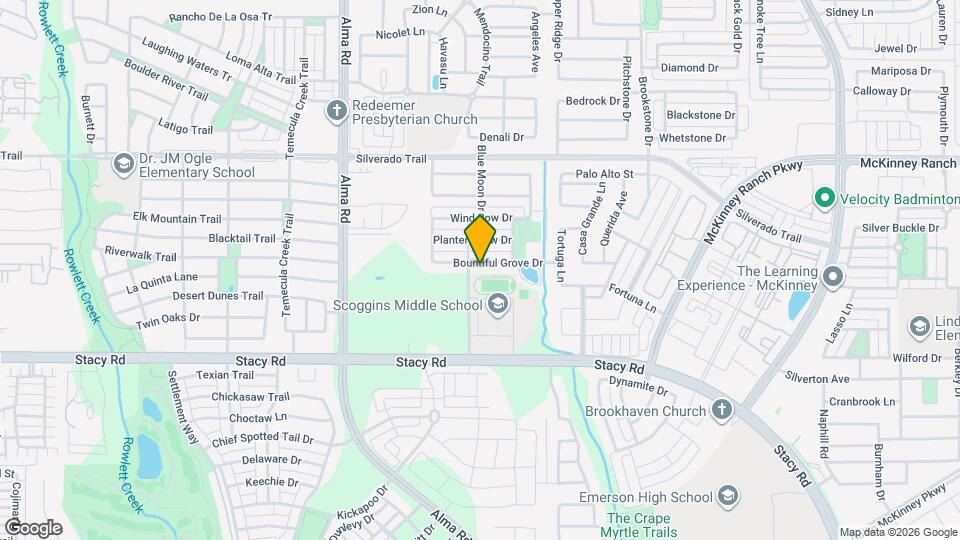 7009 Bountiful Grove Dr Map and Location Details
