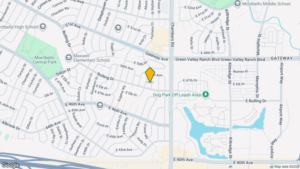 4925 Freeport Wy Mapa y Detalles de la Ubicación