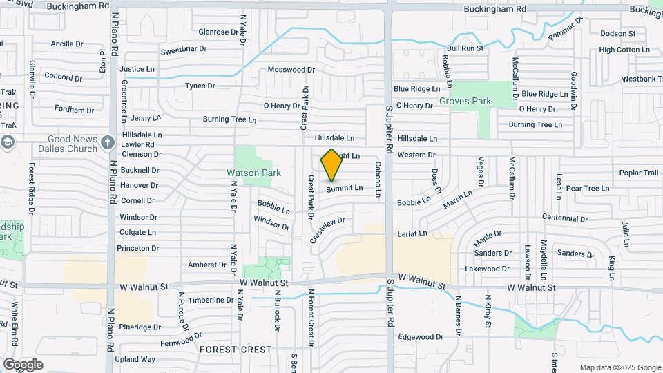 3701 Summit Ln Map and Location Details