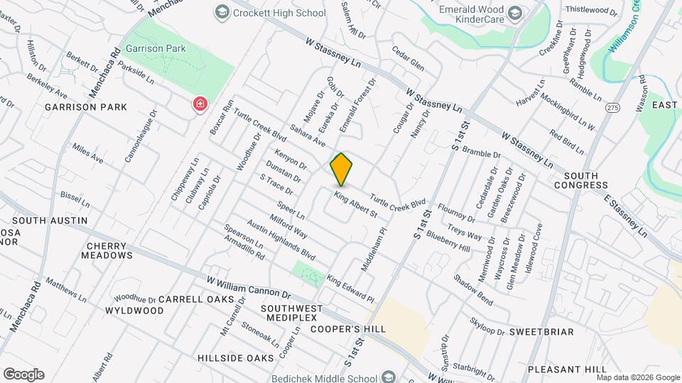 902 King Albert St Map and Location Details