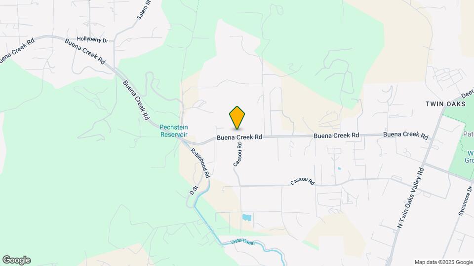 908 Buena Creek Rd Map and Location Details