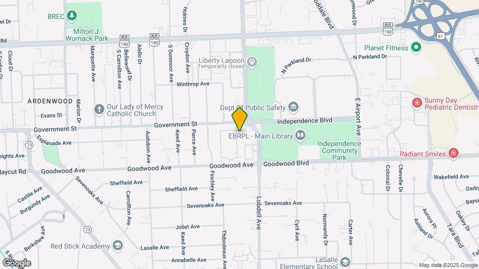 635 Adelia Ln Map and Location Details