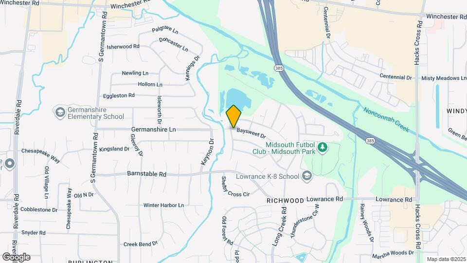 3970 Powder Mill Rd Map and Location Details