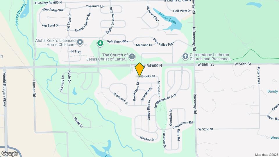 5899 Brookstone Dr Map and Location Details