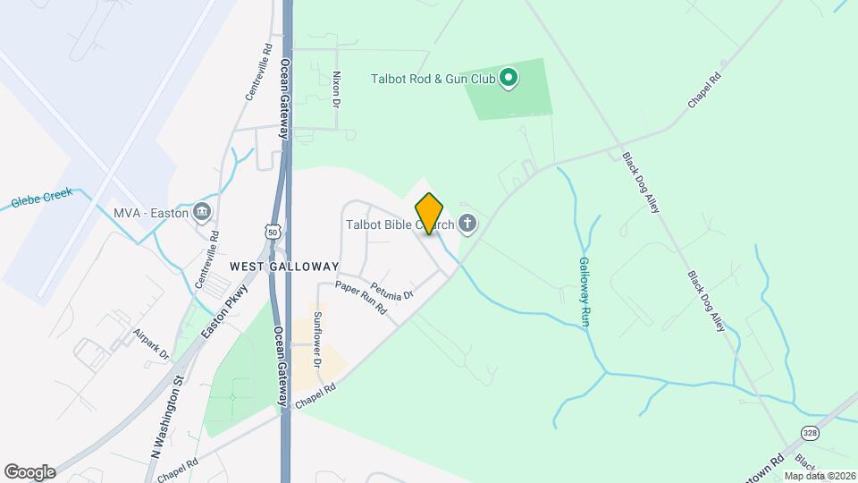 9115 Honeysuckle Dr Map and Location Details