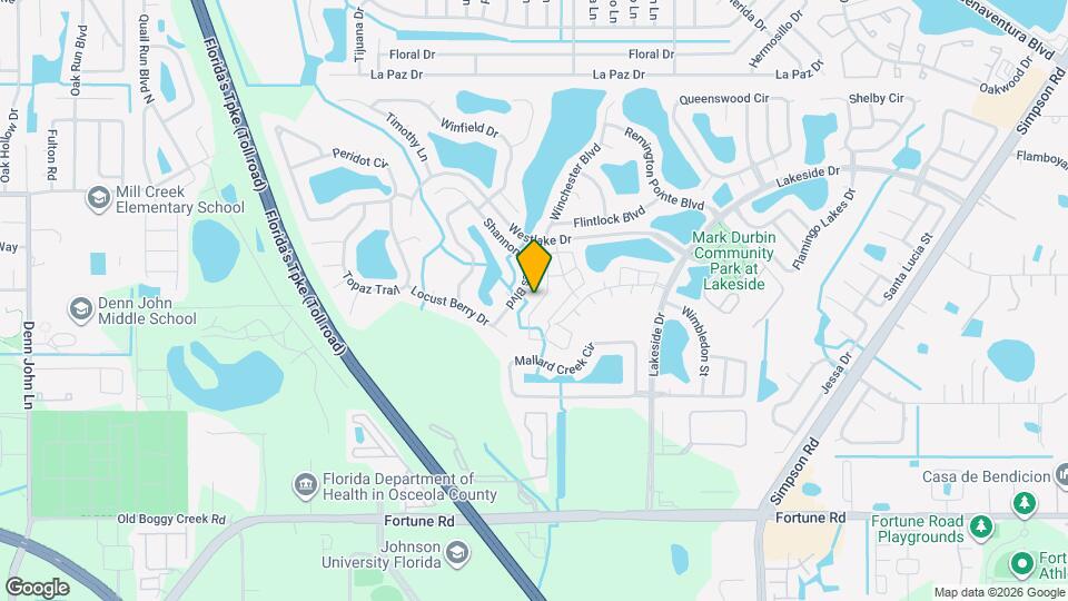 2052 Cypress Bay Blvd Map and Location Details