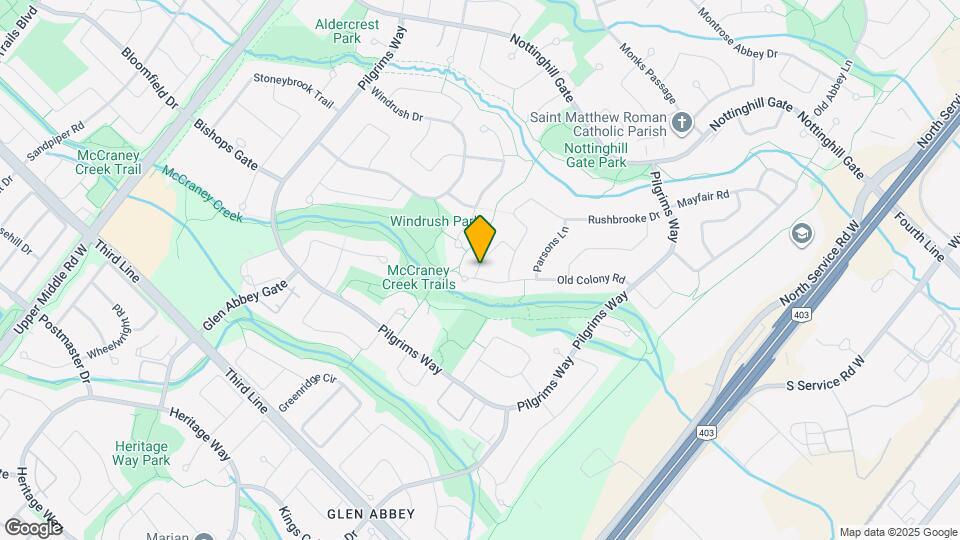 1251 Old Colony Rd Map and Location Details