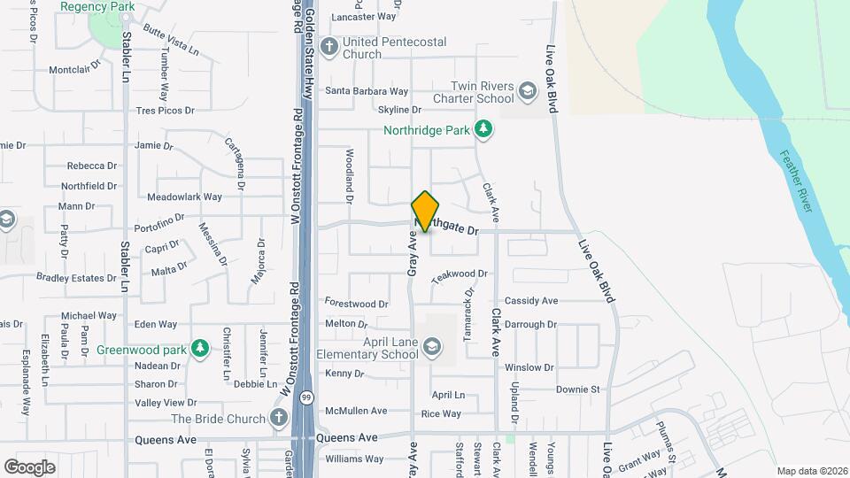 1744 Greengate St Map and Location Details