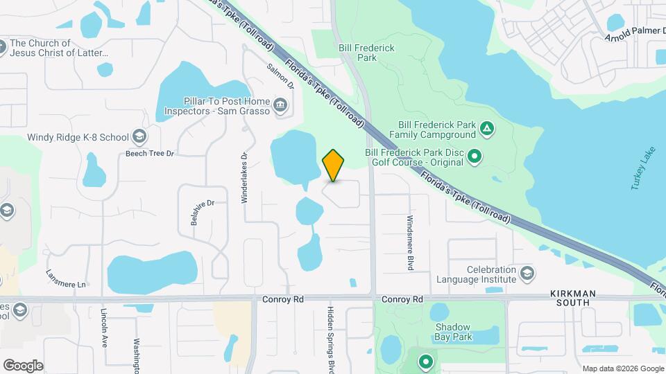7460 Park Springs Cir Map and Location Details