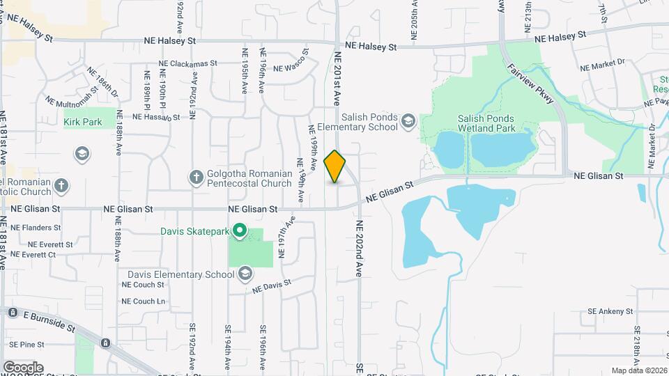 589 NE 200th Pl Map and Location Details