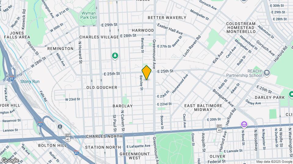 2436 Brentwood Ave Map and Location Details