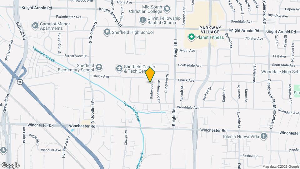 3387 Barbwood Dr Map and Location Details