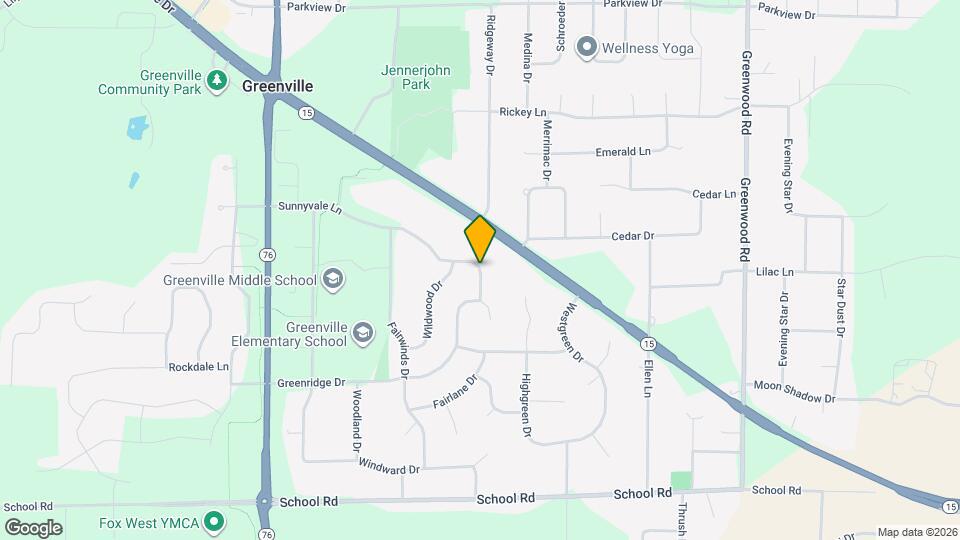 W6912 Sunnyvale Ln Map and Location Details