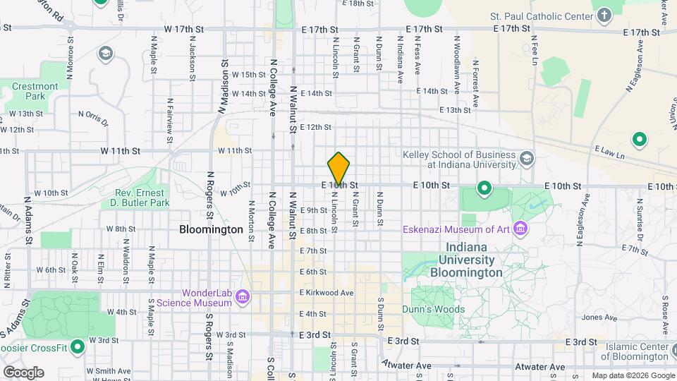 530 N Lincoln Mapa y Detalles de la Ubicación