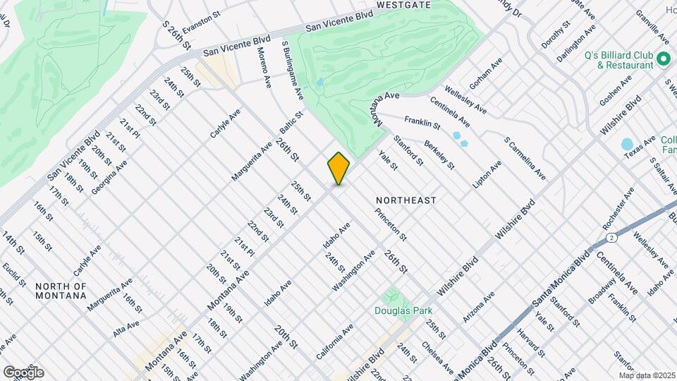 2612 Montana Ave Map and Location Details