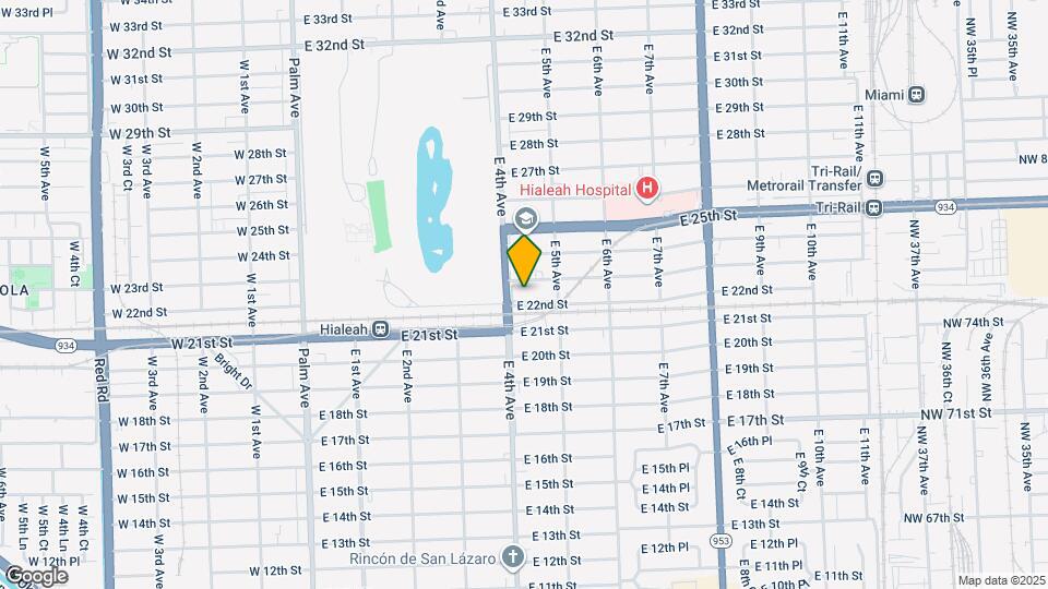 460 E 23rd St, Unit 513 Map and Location Details
