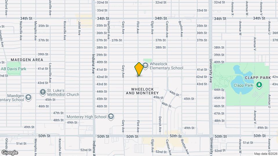 3019 42nd St Map and Location Details