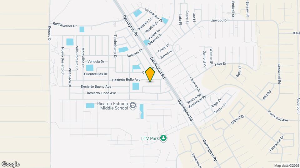 14561 Puerto del Carmen Ave Map and Location Details