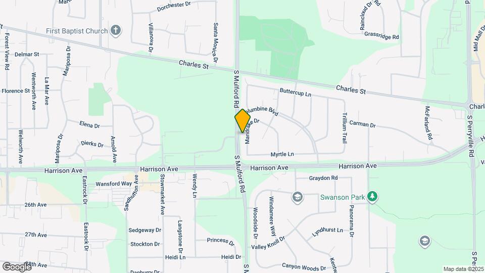 2515 Mandrake Dr Mapa y Detalles de la Ubicación