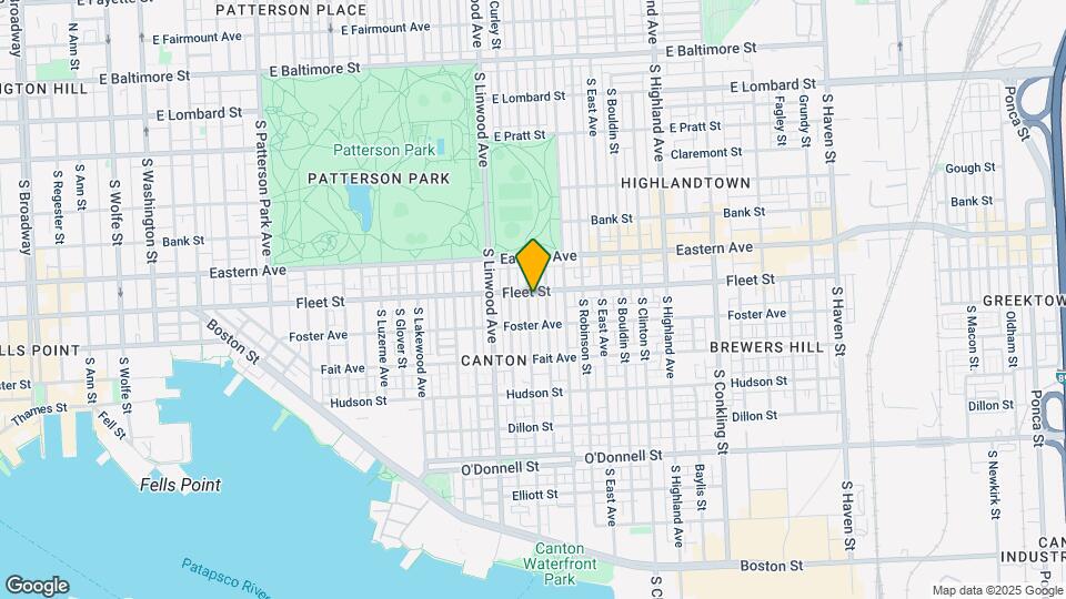 605 S Potomac St Map and Location Details