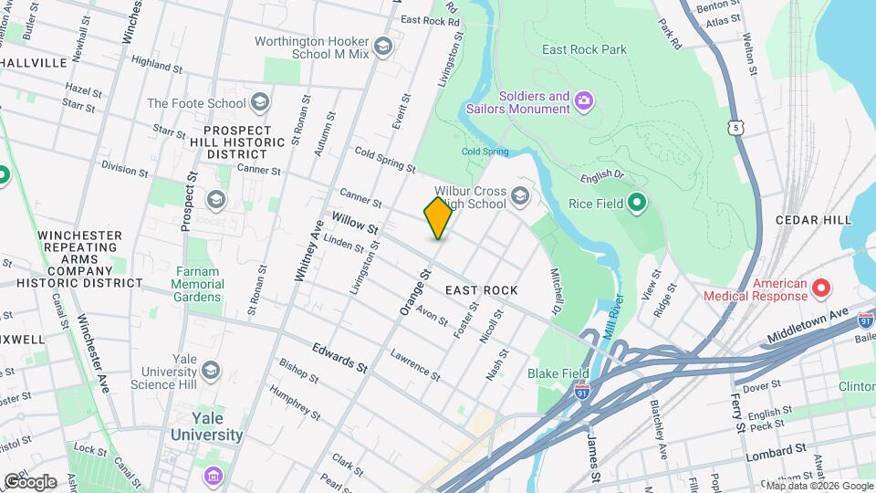 814 Orange St, Unit 1 Mapa y Detalles de la Ubicación