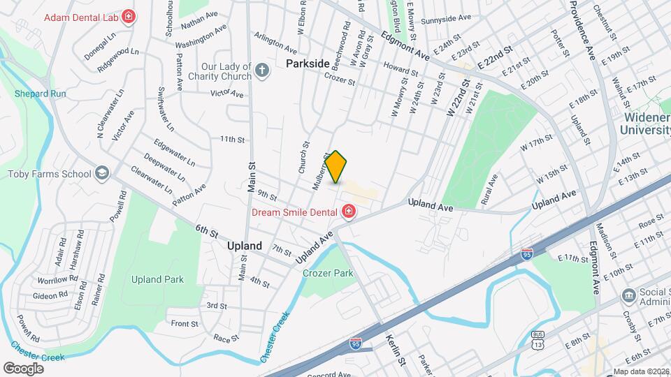 1018 Hill St Map and Location Details