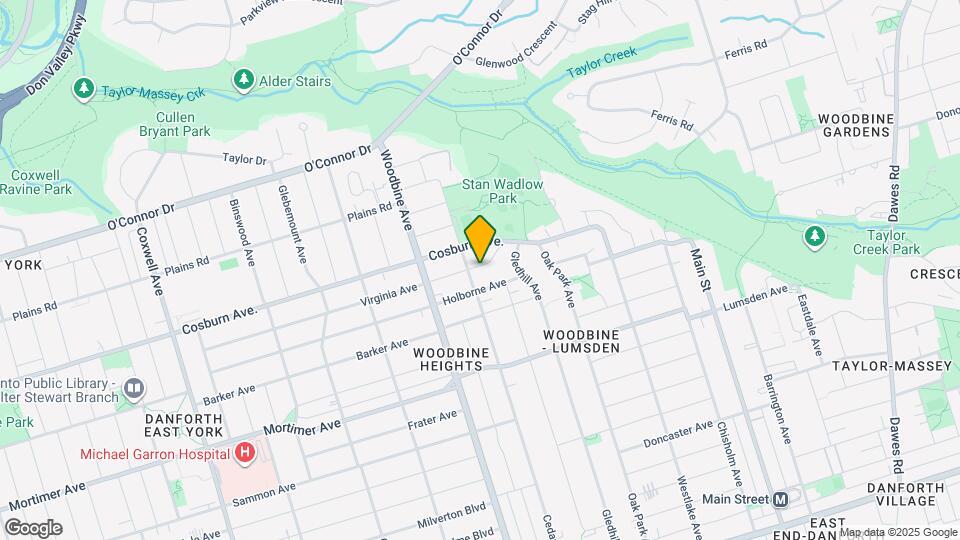 203 Virginia Ave Map and Location Details