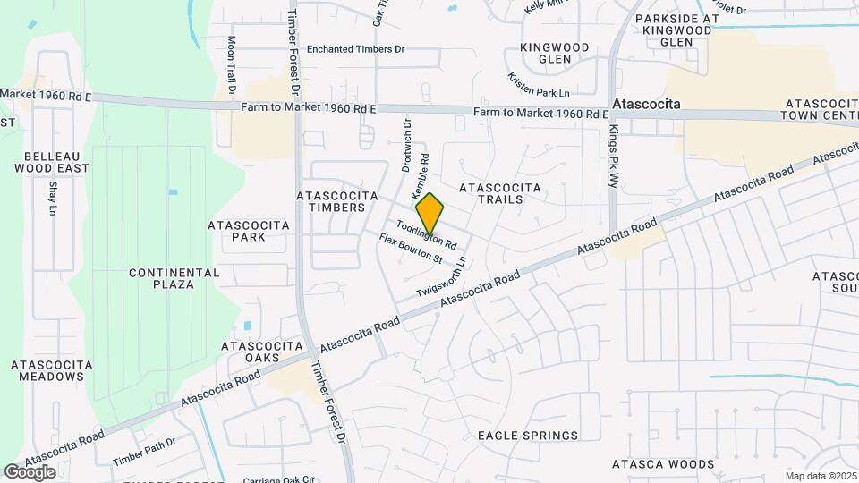 5806 Toddington Rd Map and Location Details