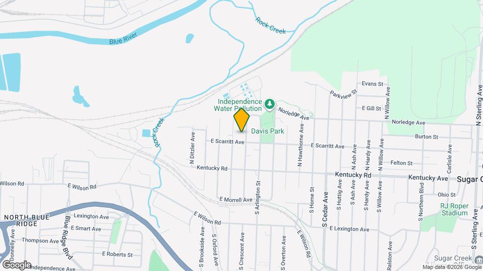 204 N Crescent Ave Map and Location Details