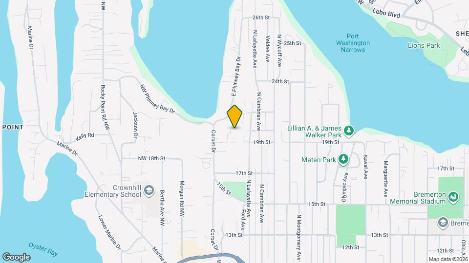 2108 E Phinney Bay Dr, Unit 1740-05 Map and Location Details