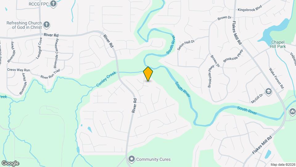 3572 Poplar Shoals Ln Mapa y Detalles de la Ubicación