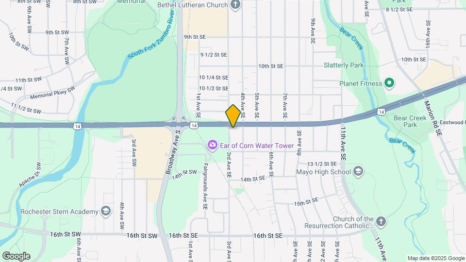 1218 3rd Ave SE, Unit 1 Map and Location Details