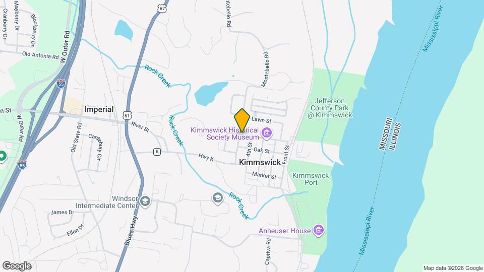 6004 5th St Map and Location Details