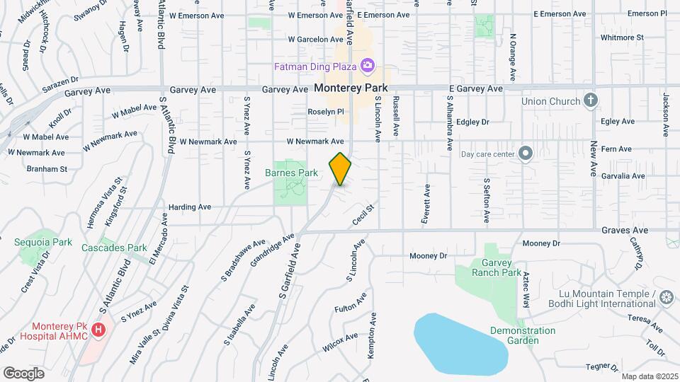 420 S Garfield Ave Mapa y Detalles de la Ubicación