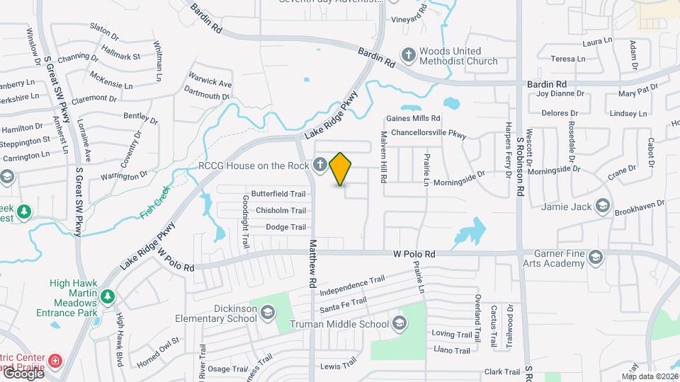 4643 Yellowleaf Dr Map and Location Details