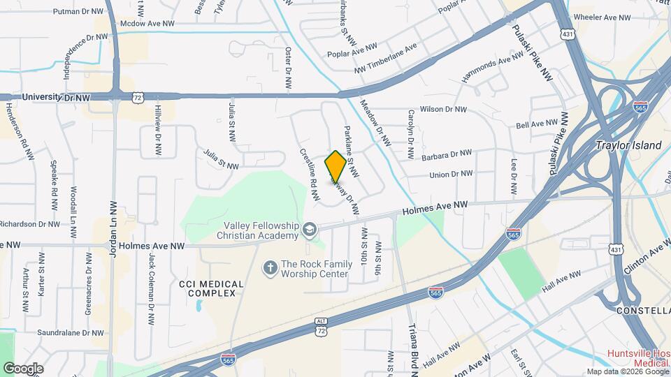 907 Fairway Dr NW Mapa y Detalles de la Ubicación