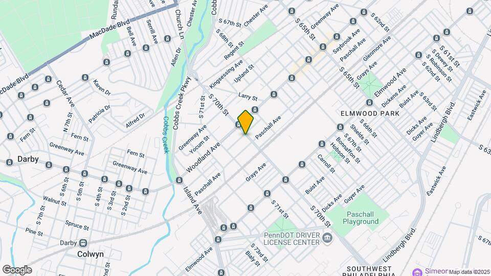 2230 S 70th St Map and Location Details