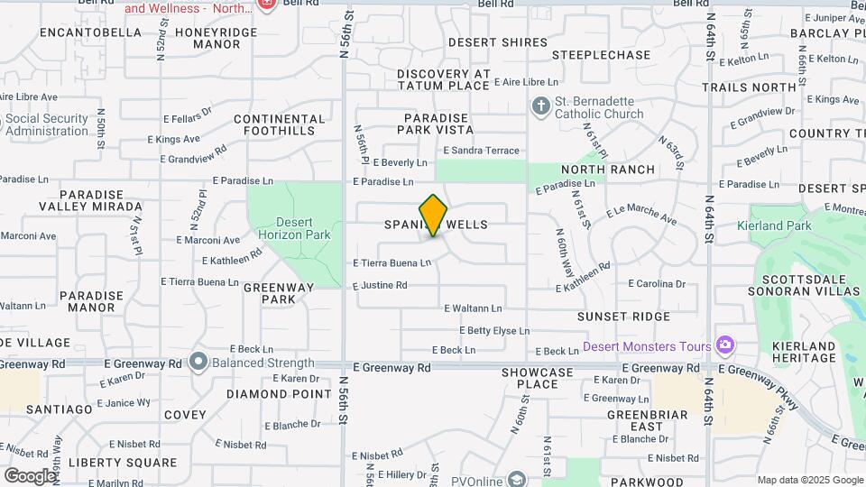 5813 E Marconi Ave Map and Location Details