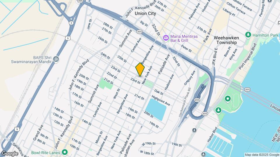413 24th St Map and Location Details