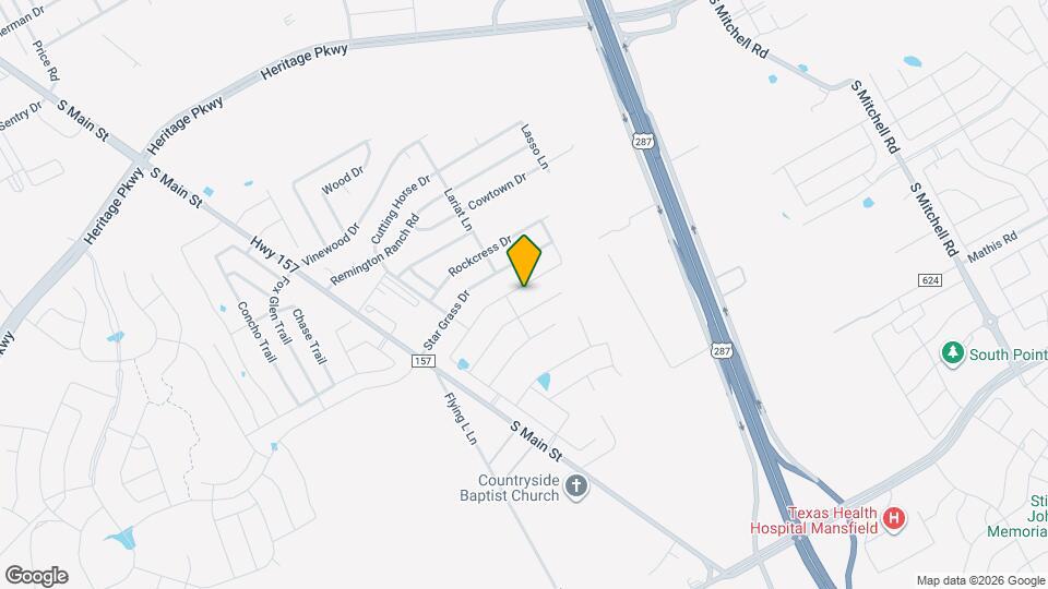 909 Foxtail Dr Map and Location Details