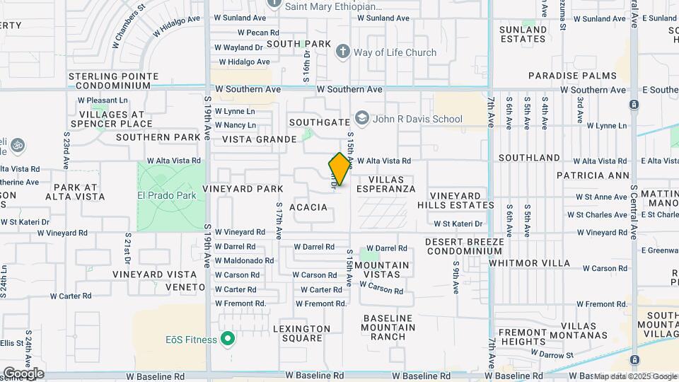 6537 S 15th Dr Map and Location Details